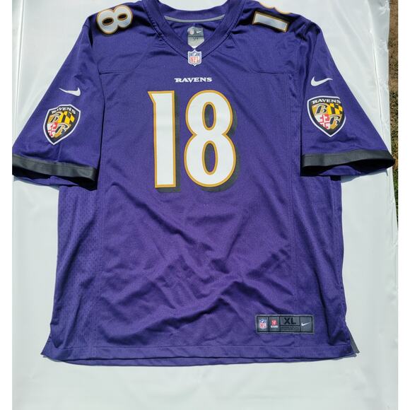 Baltimore Ravens NFL Players Nike On Field Breshad Perriman Jersey XL #18 - Picture 8 of 8